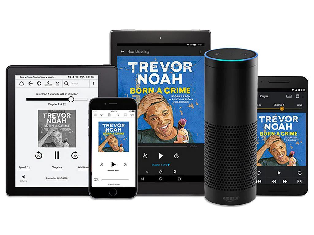 Audible available across multiple device categories
